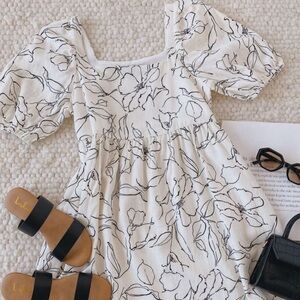 Lulu’s Square Neck Mini Dress